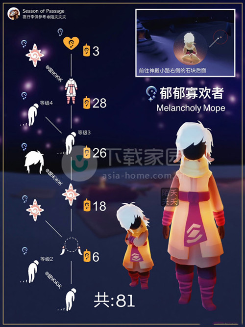 光遇忧郁自艾者复刻攻略