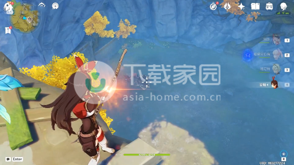 原神百步穿杨在超远距离射击方法